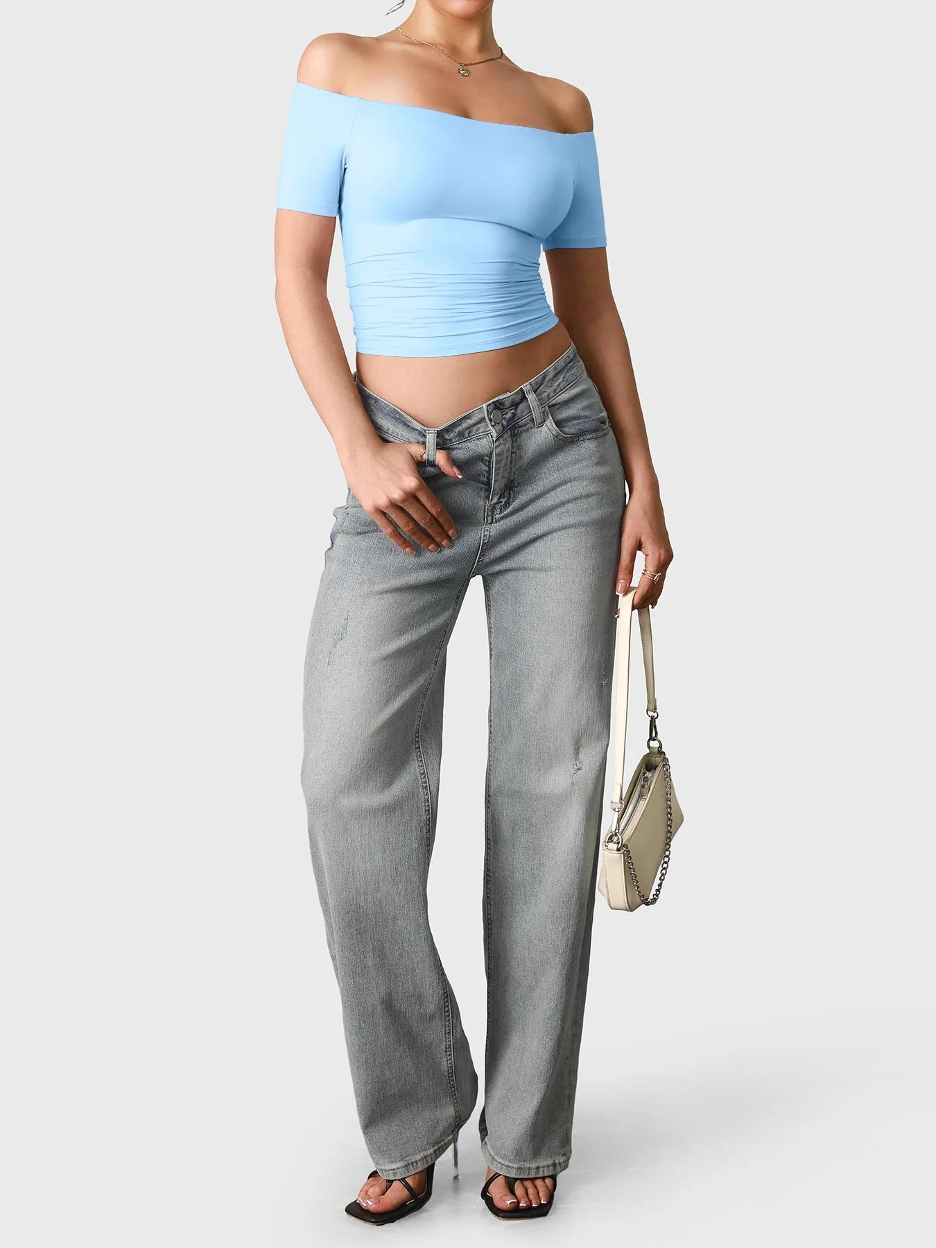 Yeoreo Luzlie Y2K One-Shoulder Top - Image 17
