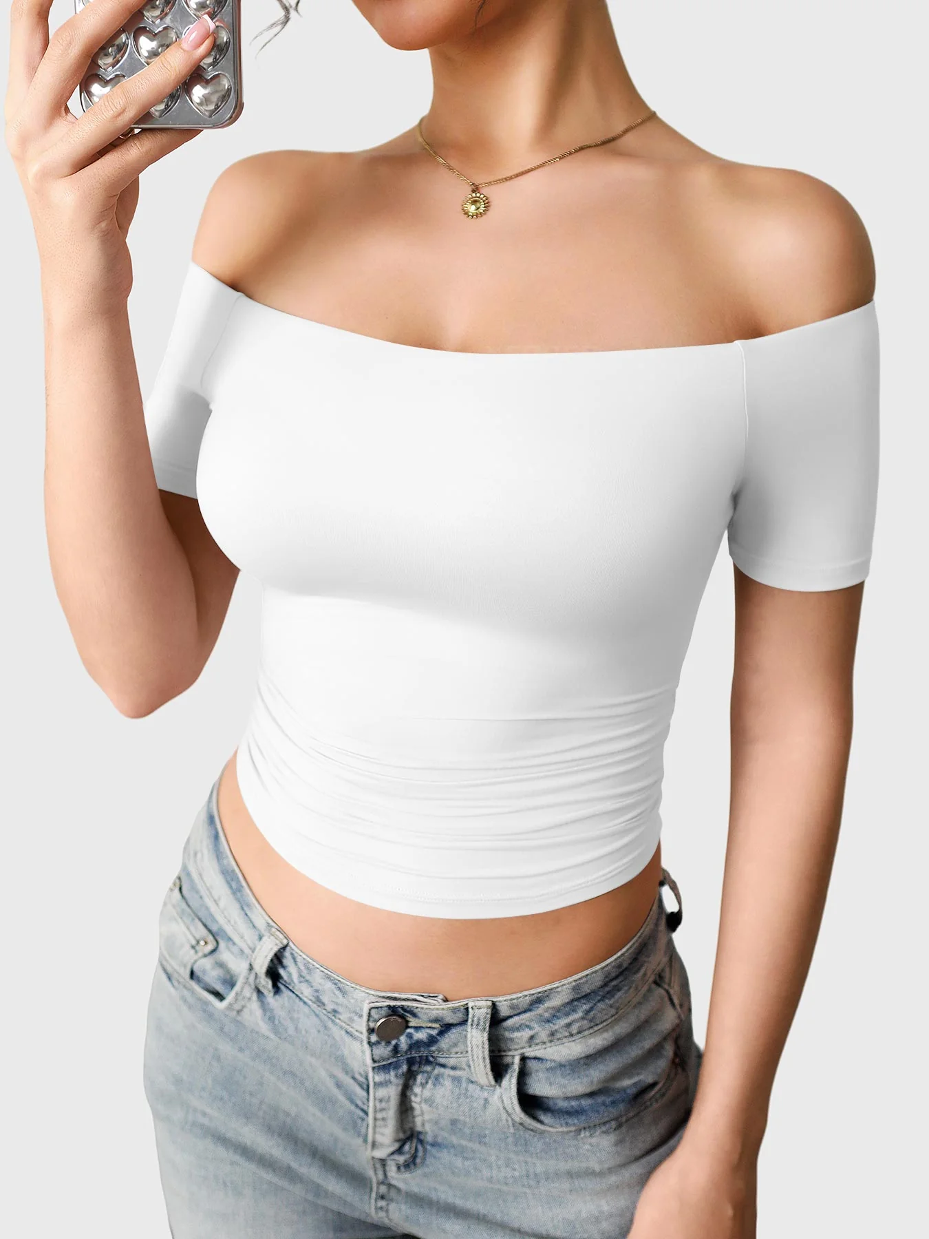 Yeoreo Luzlie Y2K One-Shoulder Top - Image 28