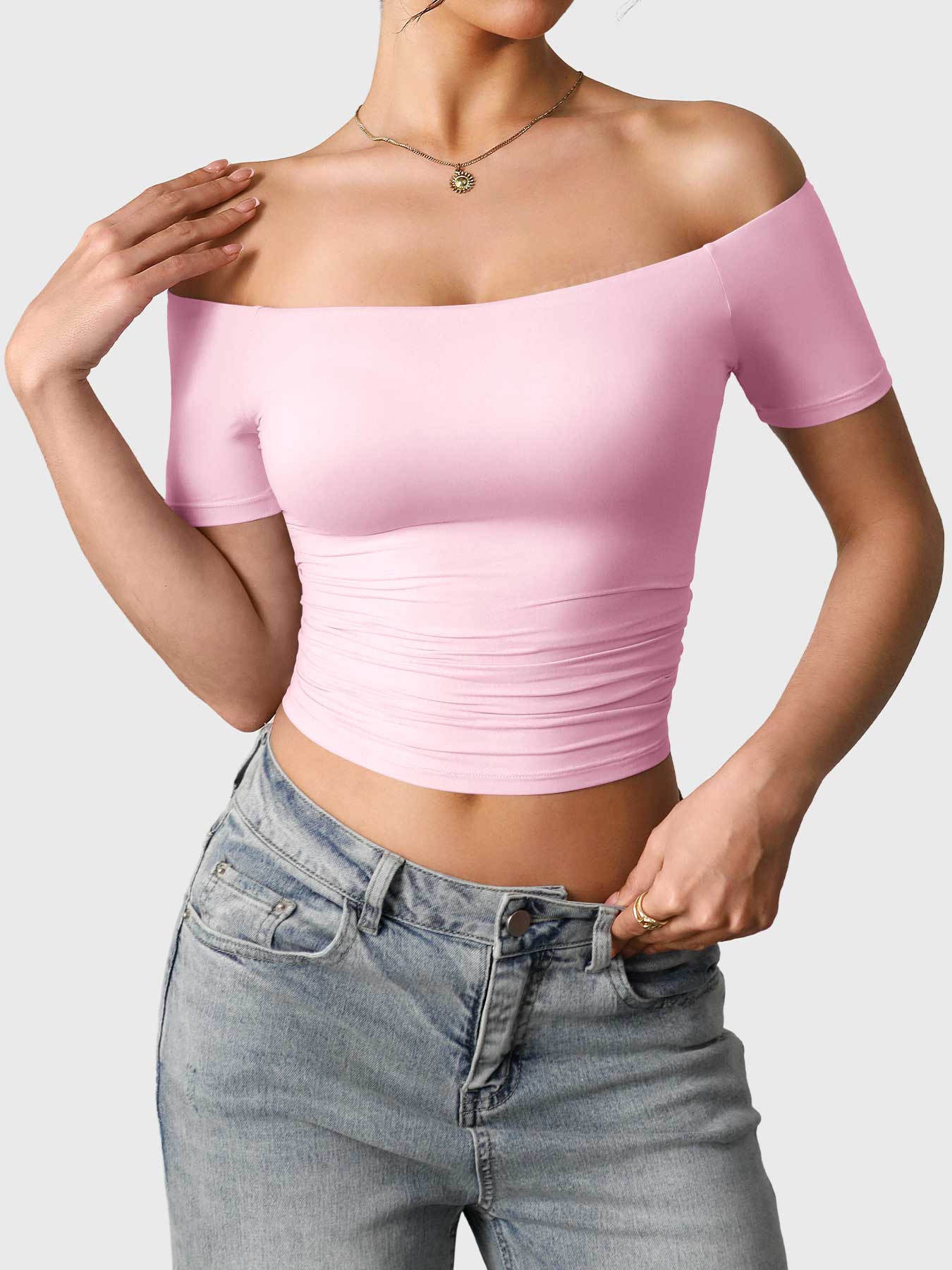 Yeoreo Luzlie Y2K One-Shoulder Top - Image 32