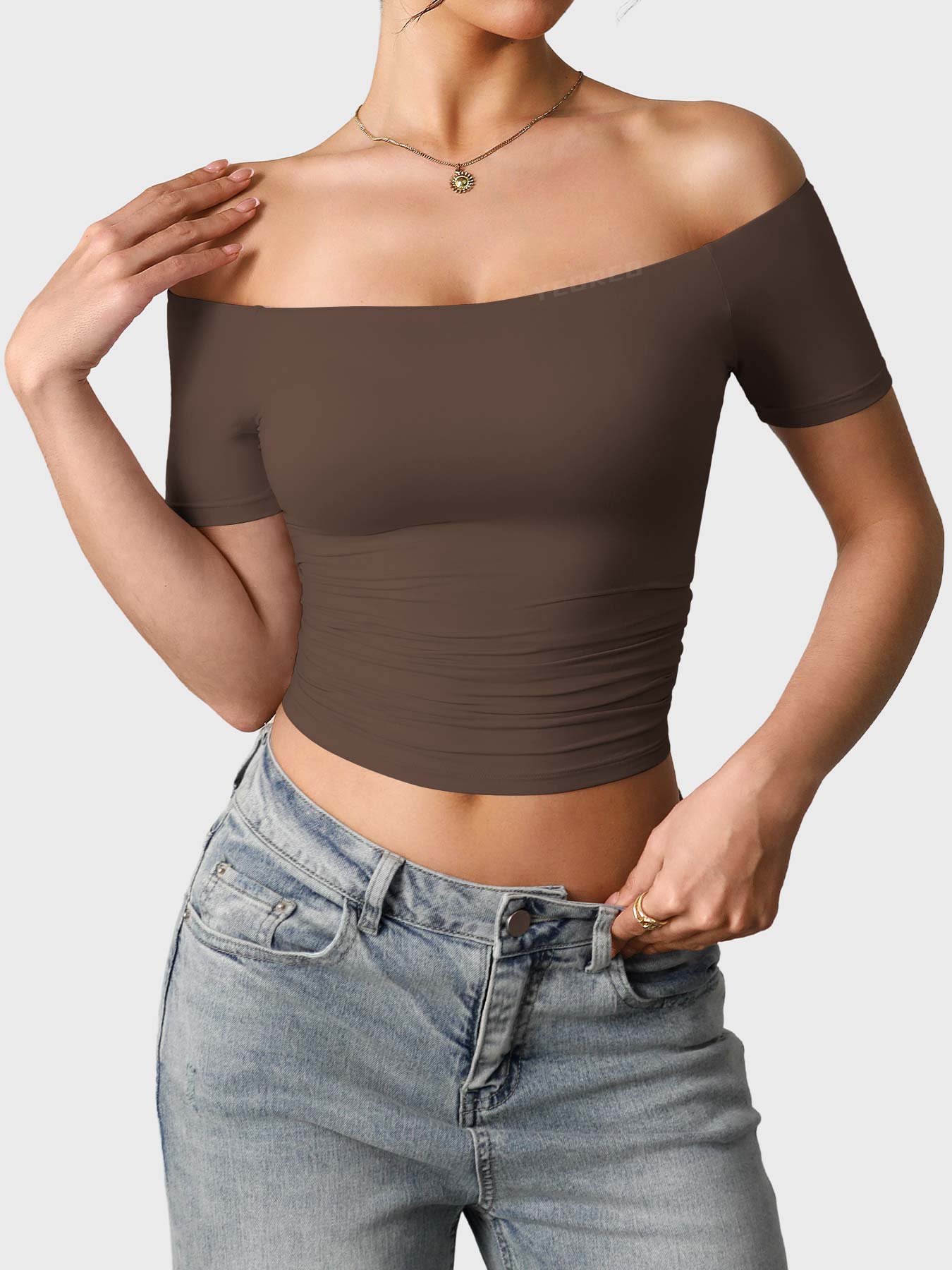 Yeoreo Luzlie Y2K One-Shoulder Top - Image 38