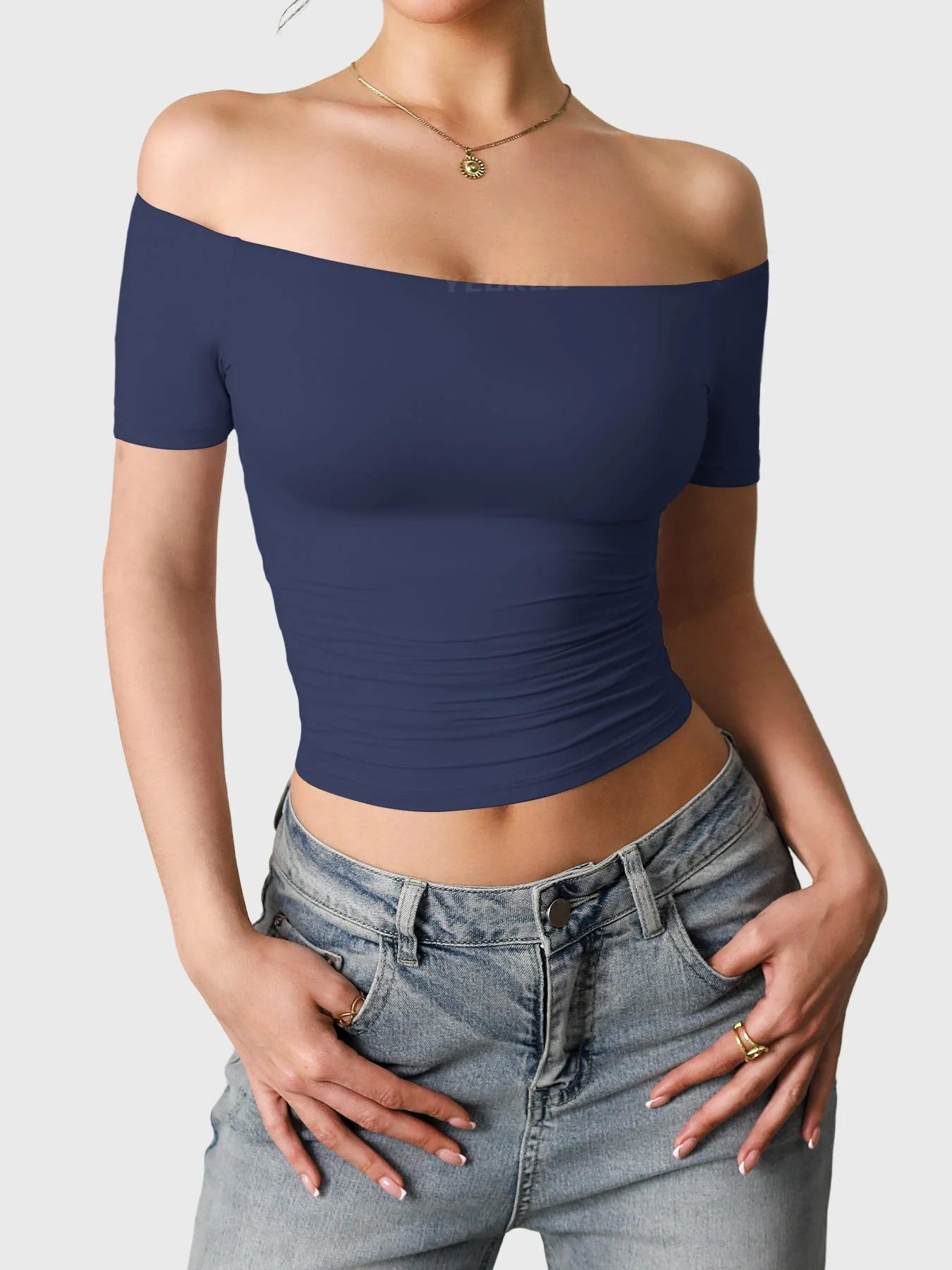 Yeoreo Luzlie Y2K One-Shoulder Top - Image 43