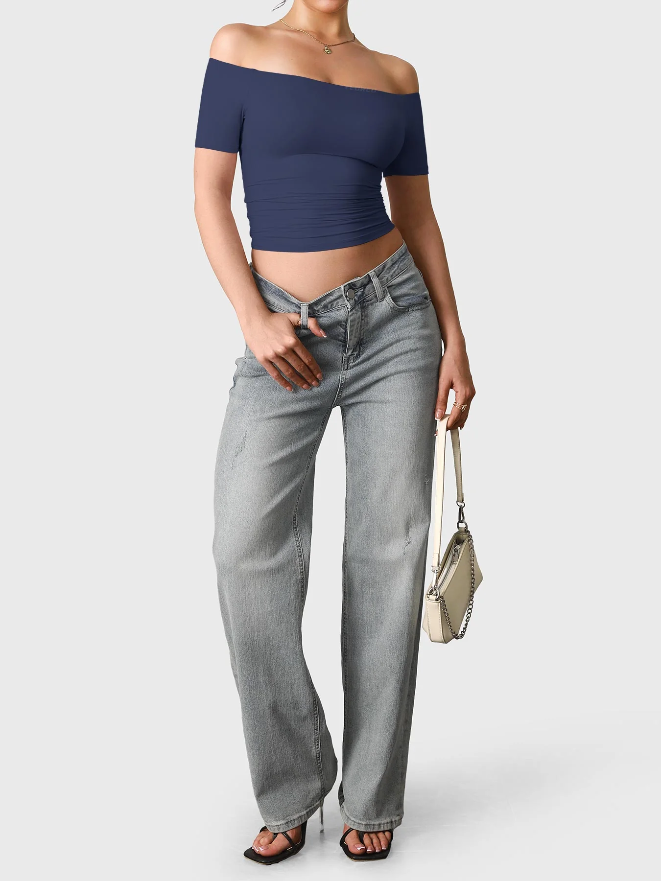 Yeoreo Luzlie Y2K One-Shoulder Top - Image 47