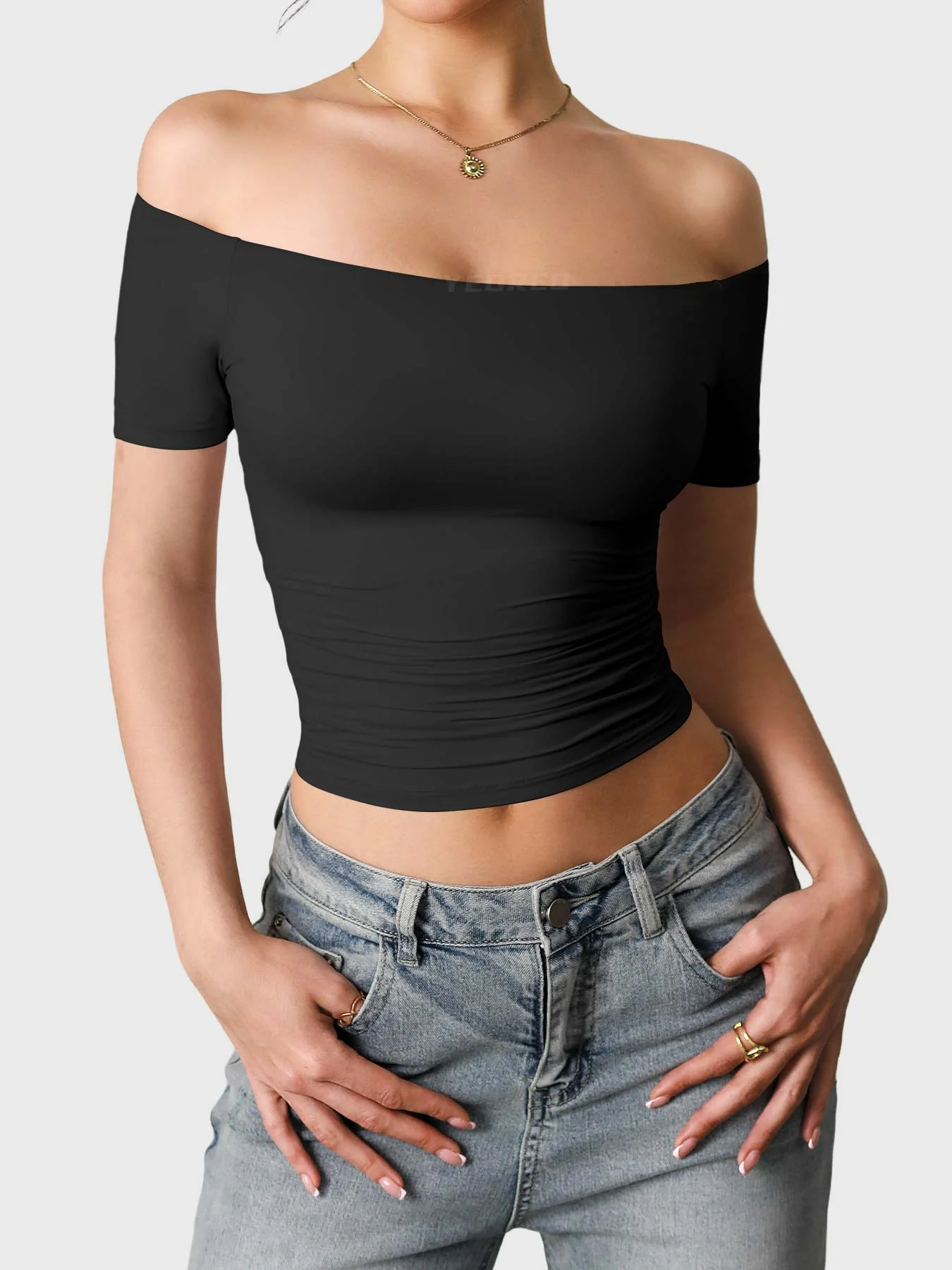Yeoreo Luzlie Y2K One-Shoulder Top - Image 7