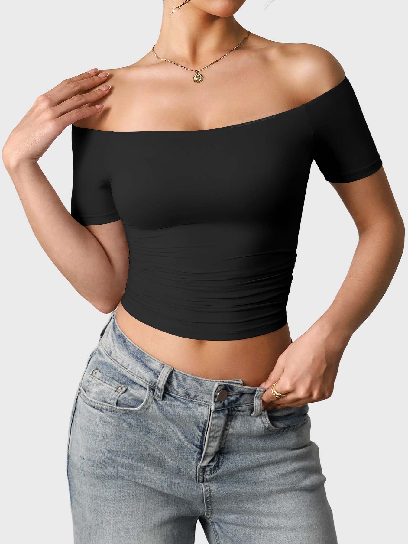 Yeoreo Luzlie Y2K One-Shoulder Top - Image 8
