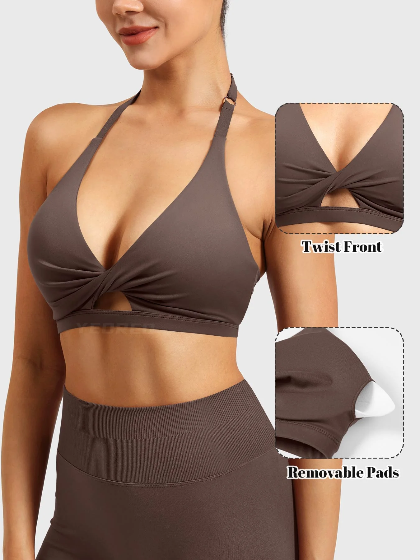 Yeoreo Micaela Twist Front Sports Bra - Image 63