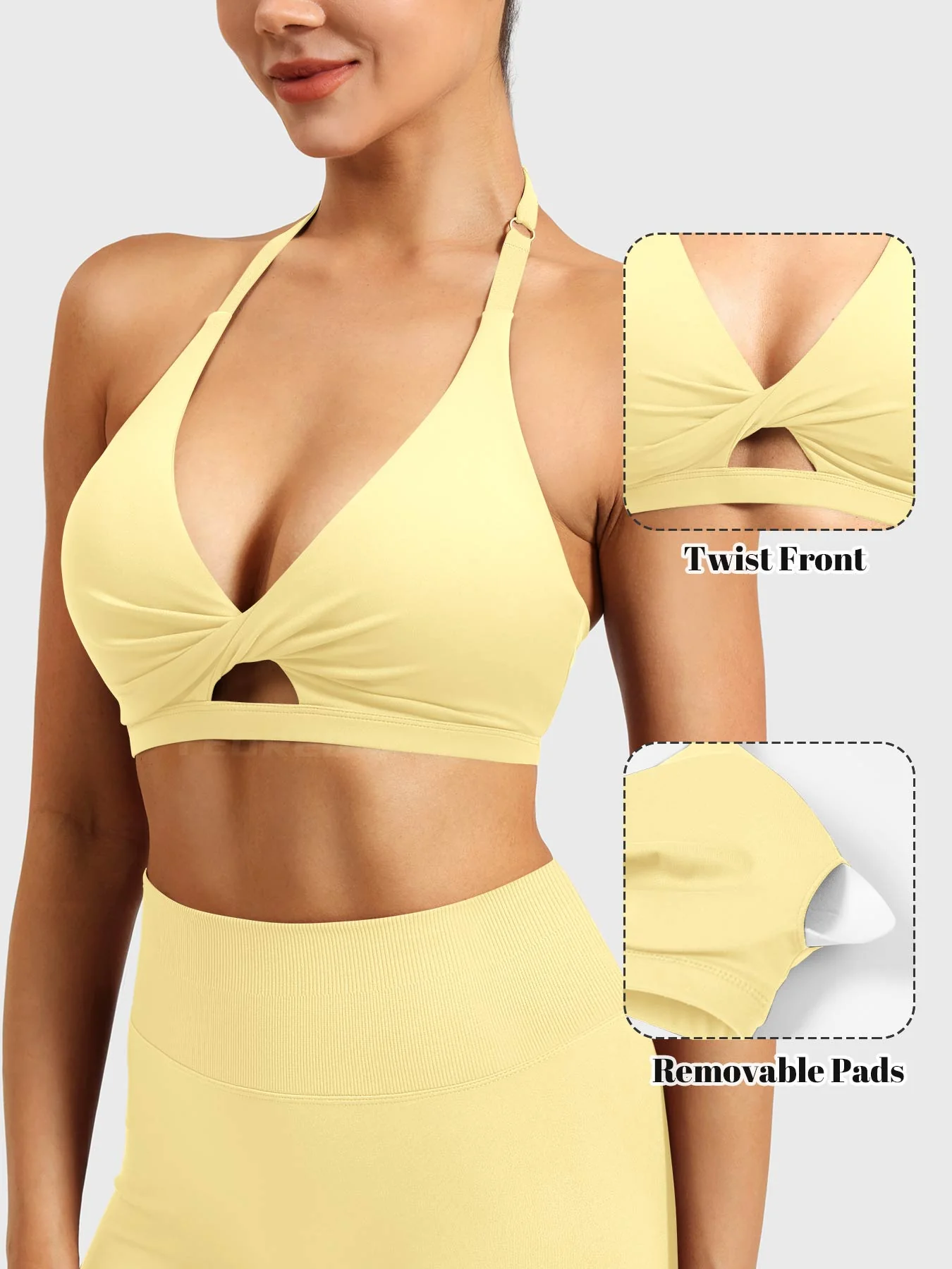 Yeoreo Micaela Twist Front Sports Bra - Image 83