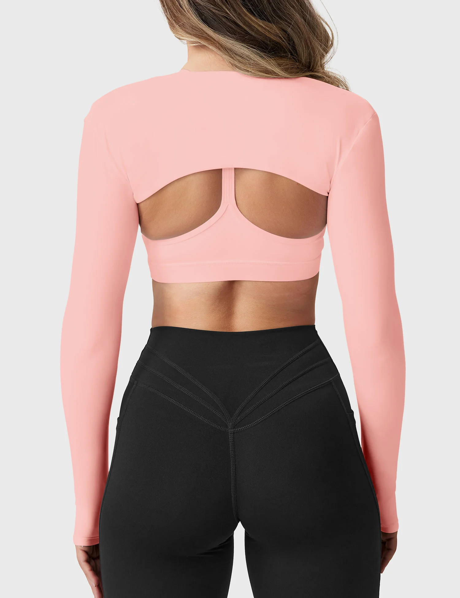 Yeoreo Mini Long Sleeve Bolero Shrug - Image 23