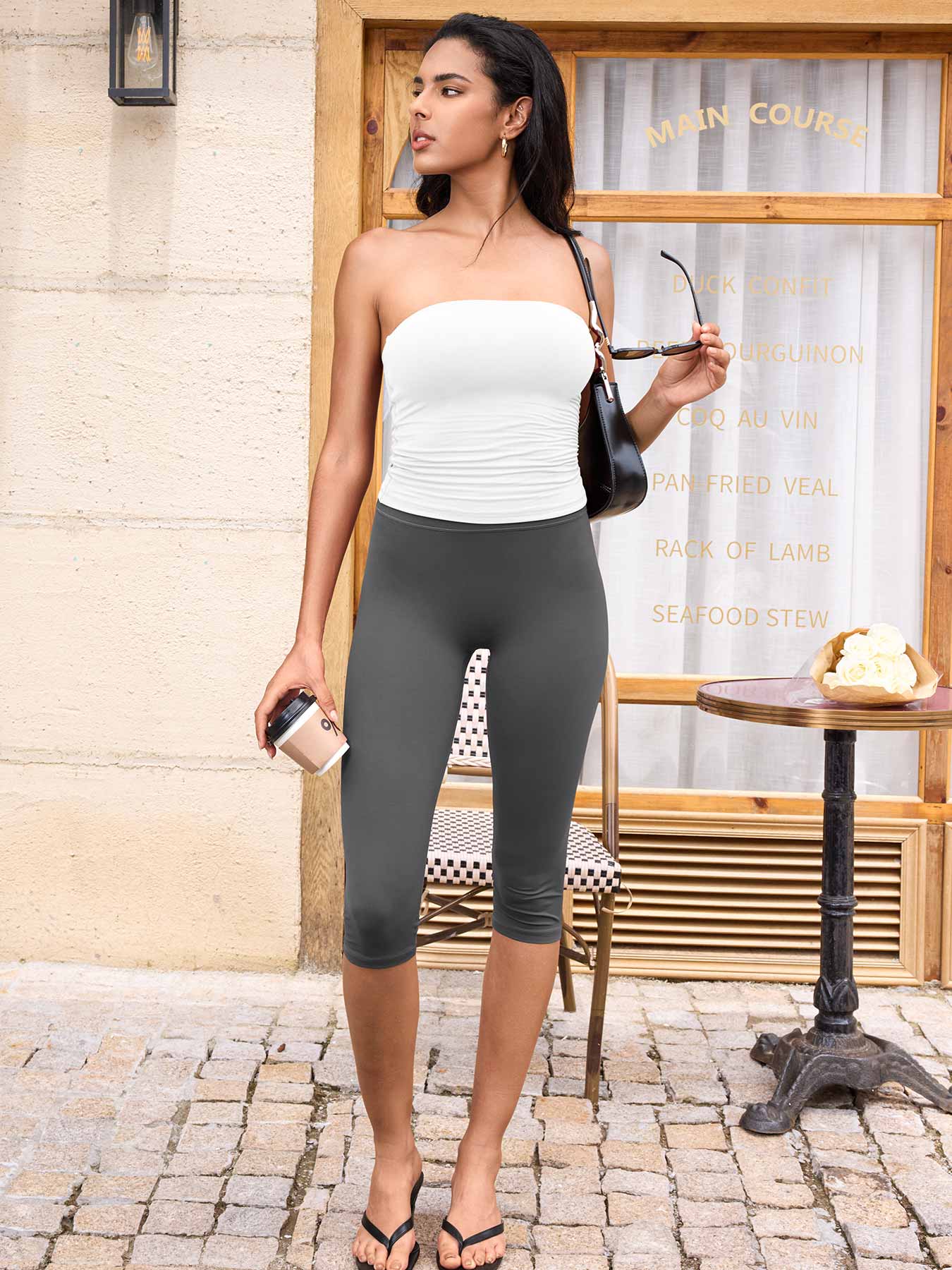 Yeoreo Nailly Capri Leggings - Image 8