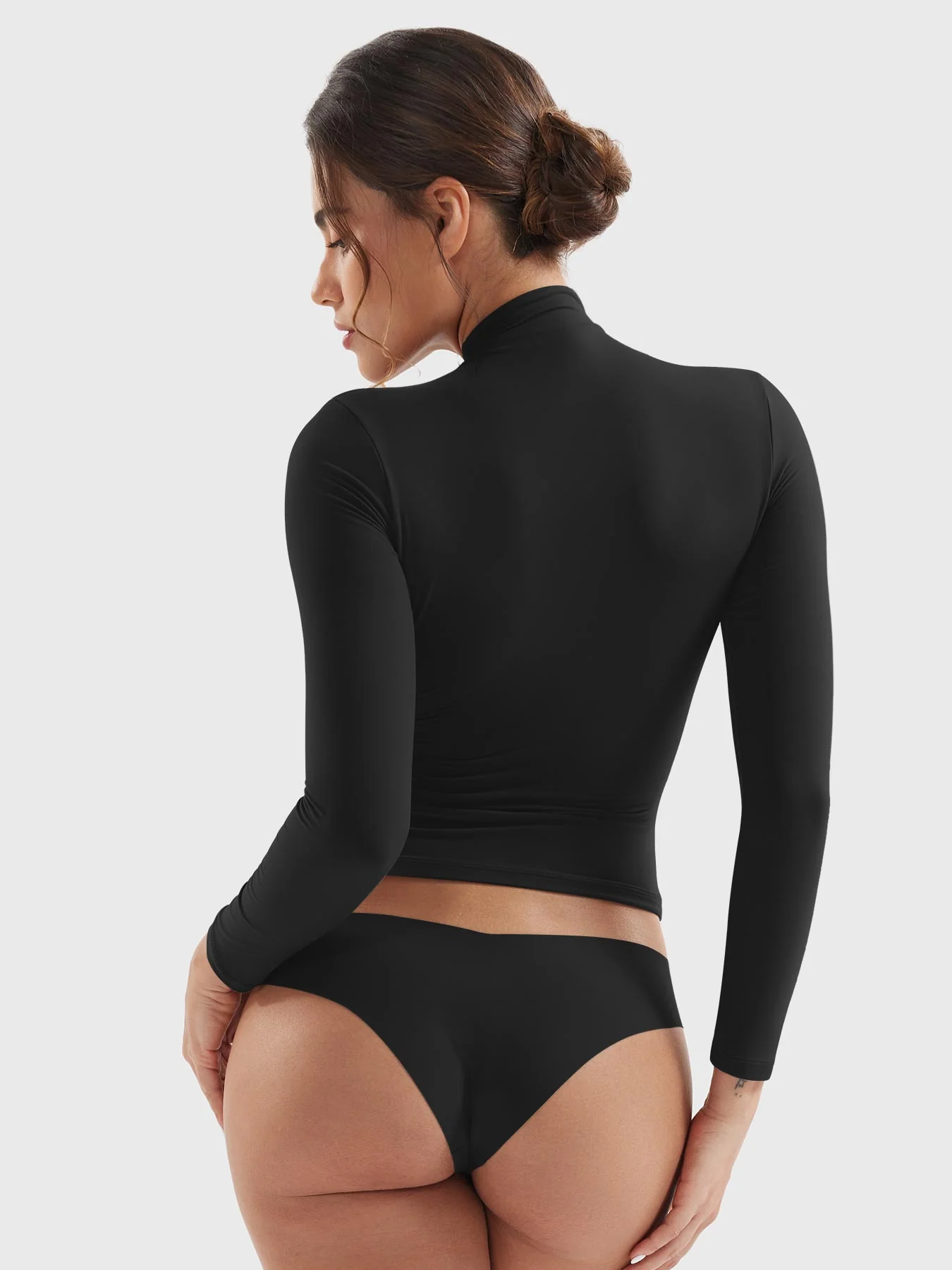 Yeoreo Sariah Turtleneck Long Sleeve Shirt - Image 10