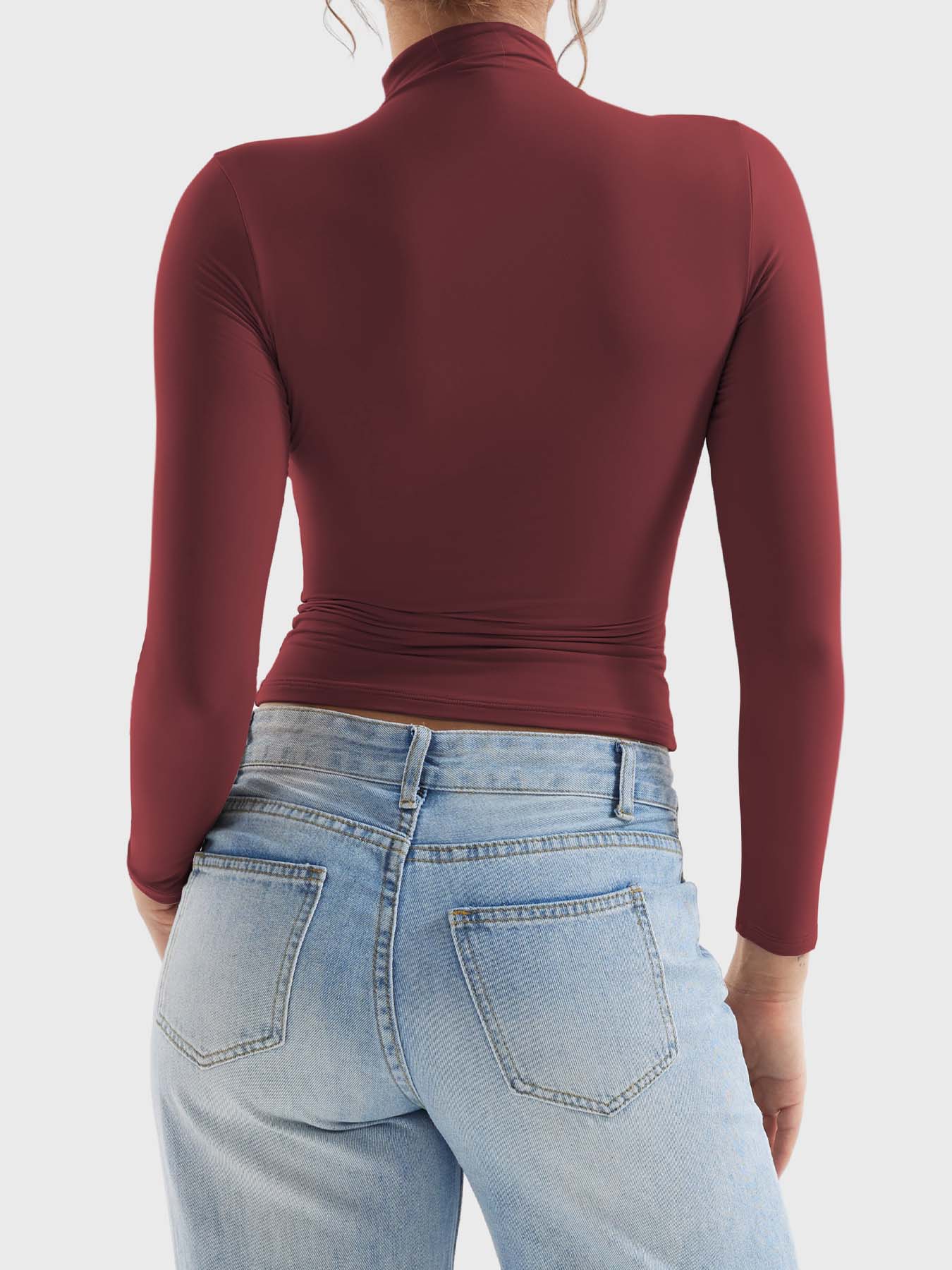 Yeoreo Sariah Turtleneck Long Sleeve Shirt - Image 32