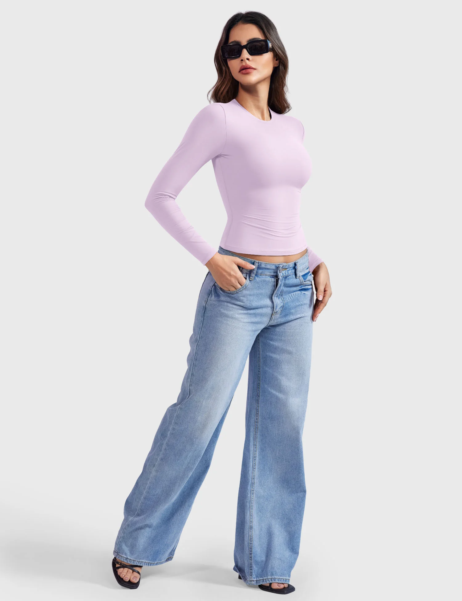 Yeoreo Sweeney Sculpting Long Sleeve Top - Image 71