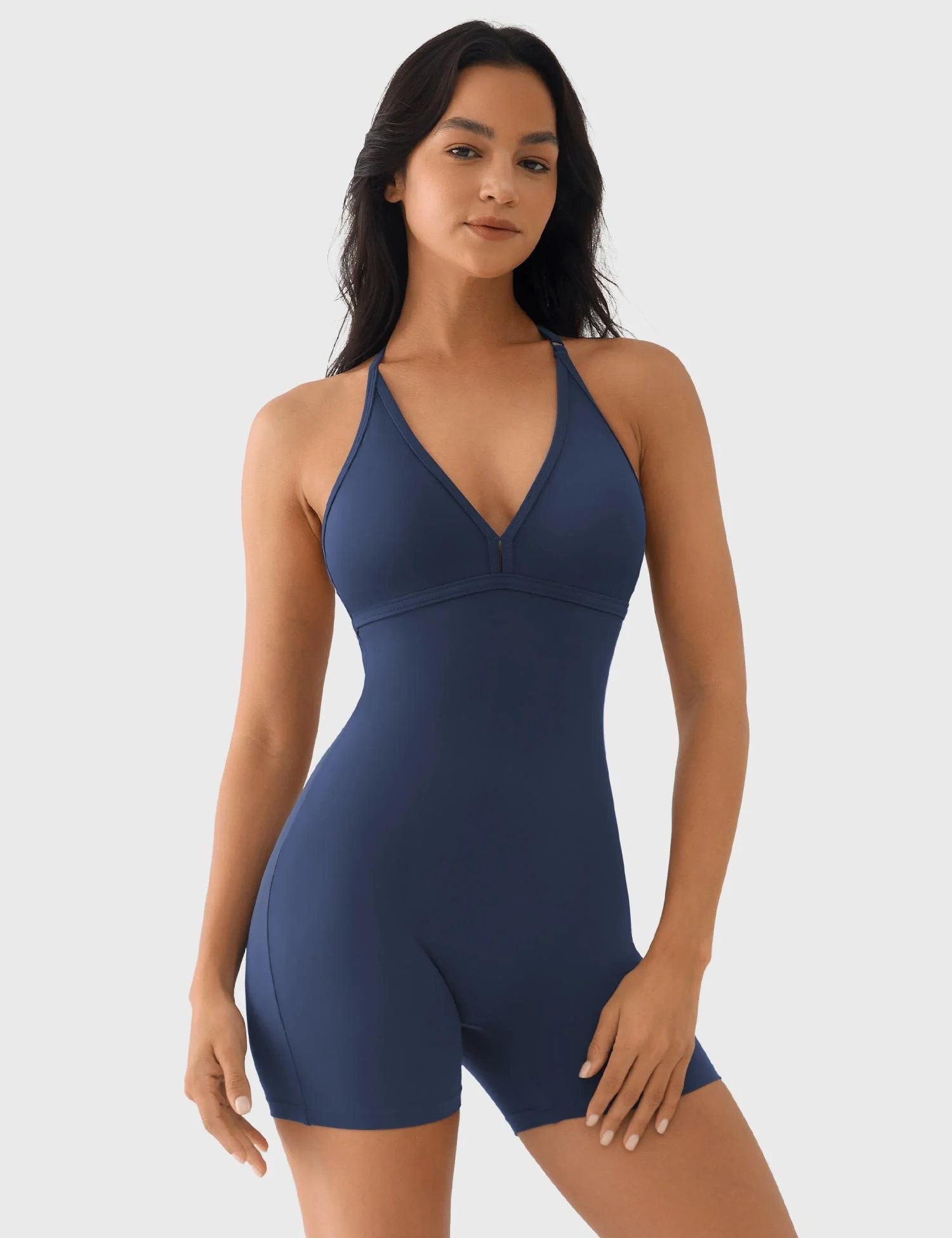 Yeoreo Taylor V Neck Backless Romper - Image 17