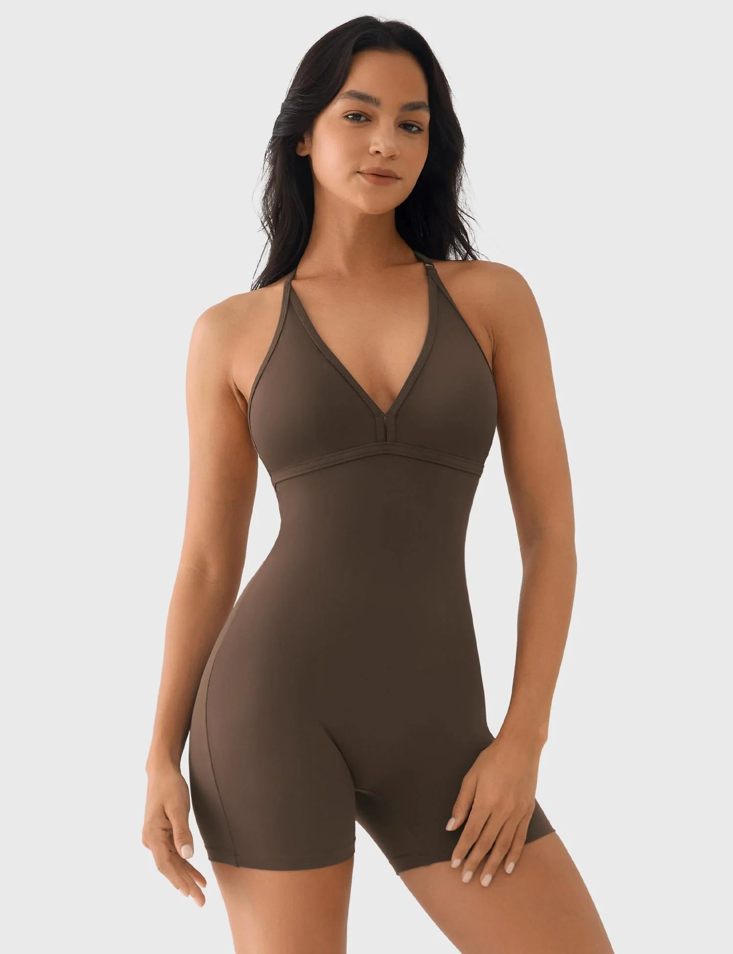 Yeoreo Taylor V Neck Backless Romper - Image 29