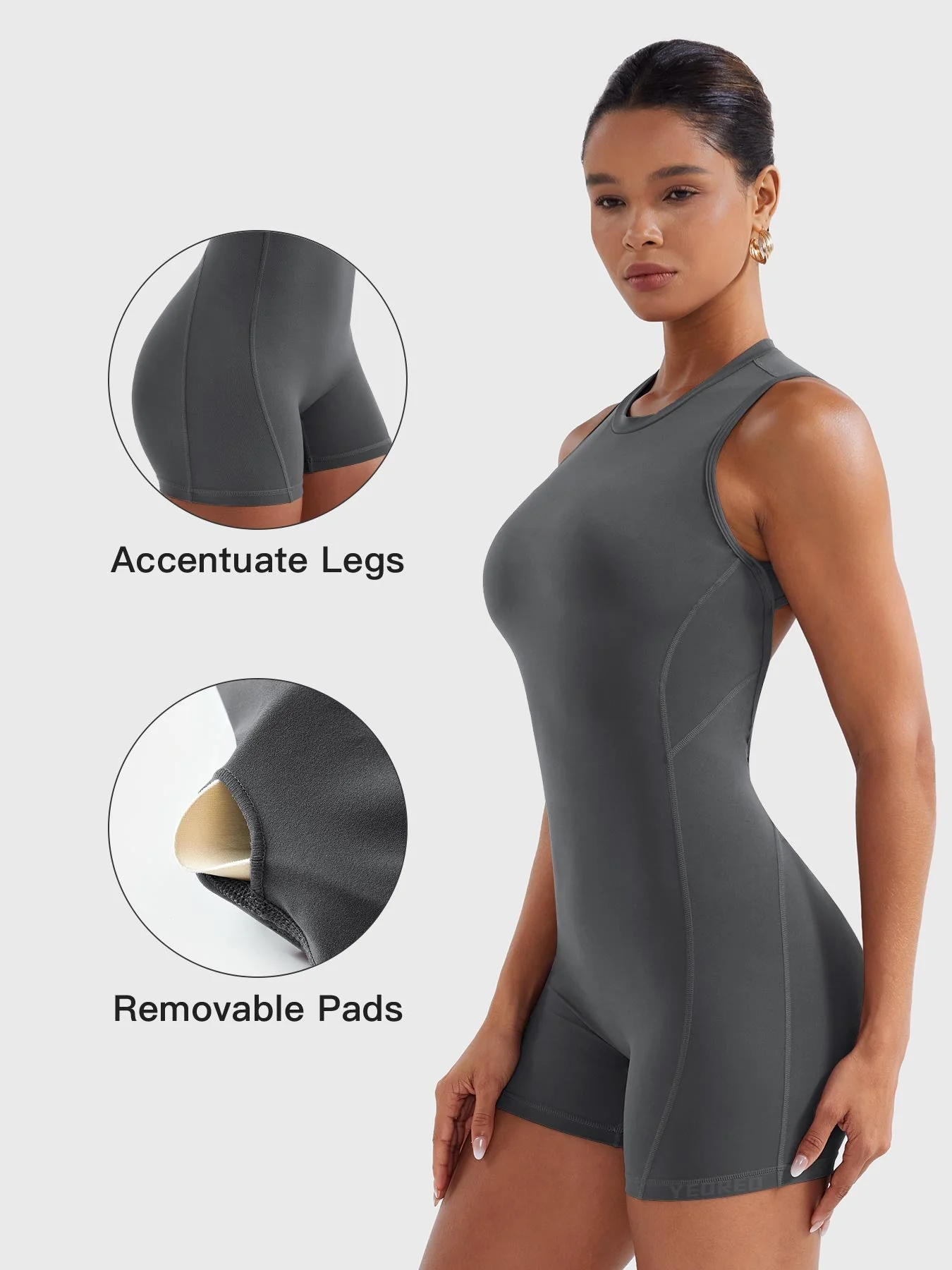 Yeoreo Tessia Backless Scrunch Romper - Image 20