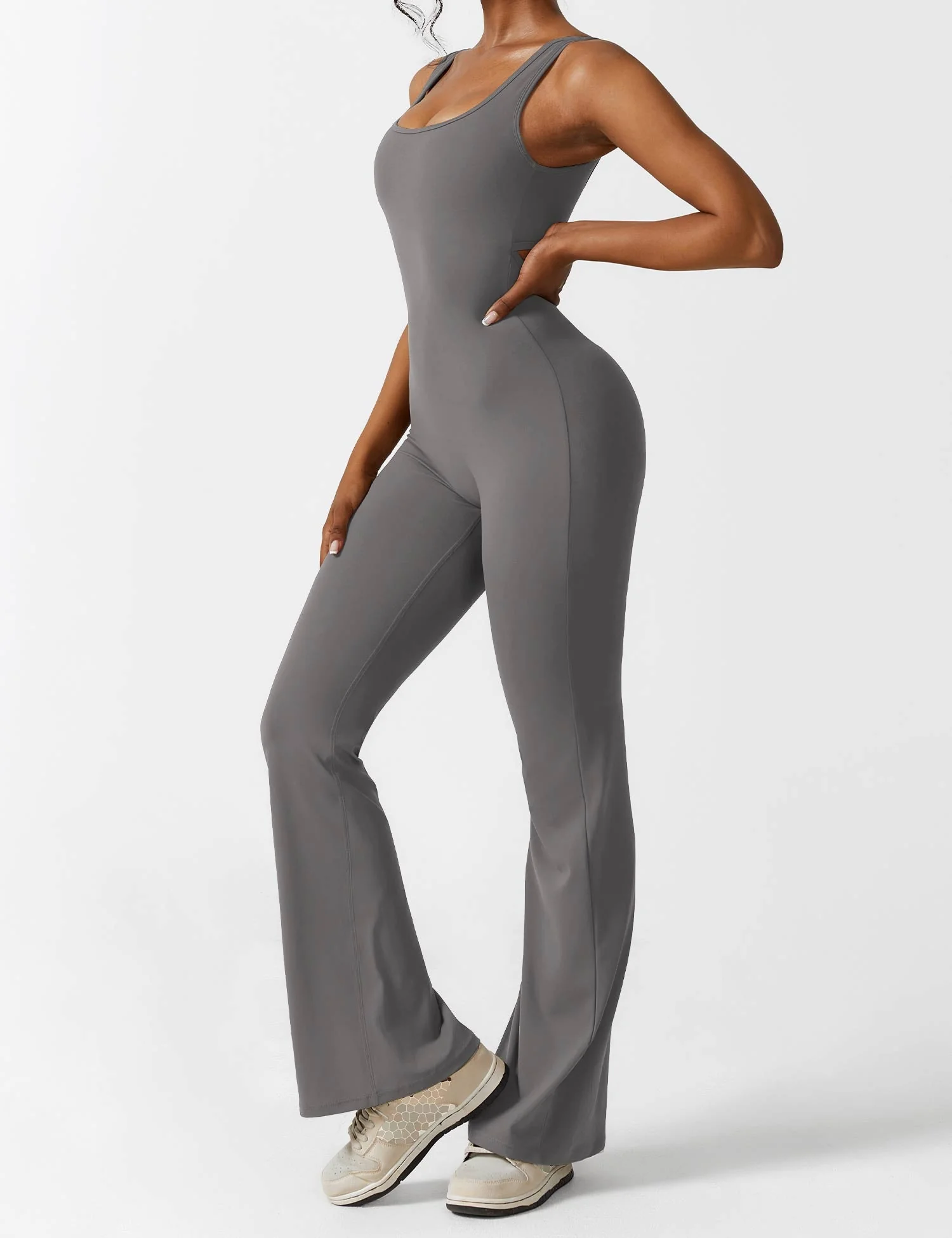 Yeoreo V-Back Flared Jumpsuit - Image 28