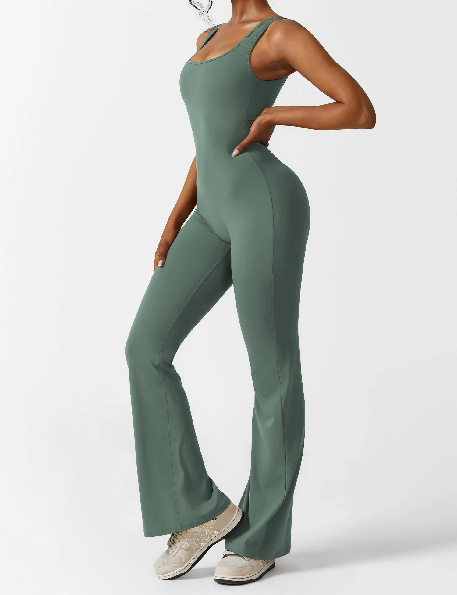 Yeoreo V-Back Flared Jumpsuit - Image 52