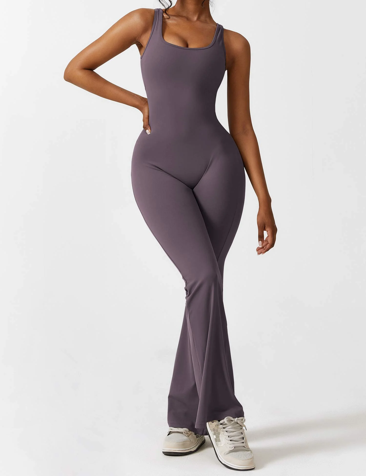 Yeoreo V-Back Flared Jumpsuit - Image 80