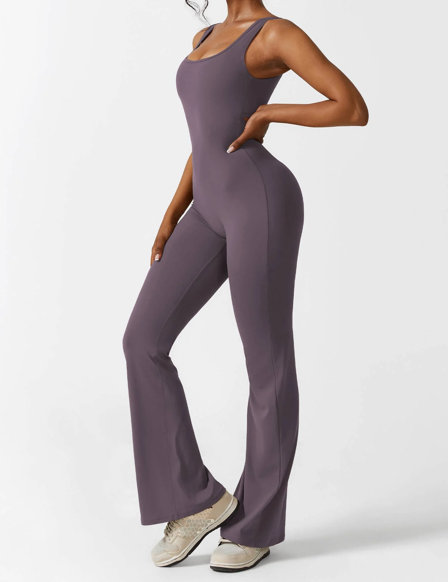 Yeoreo V-Back Flared Jumpsuit - Image 82