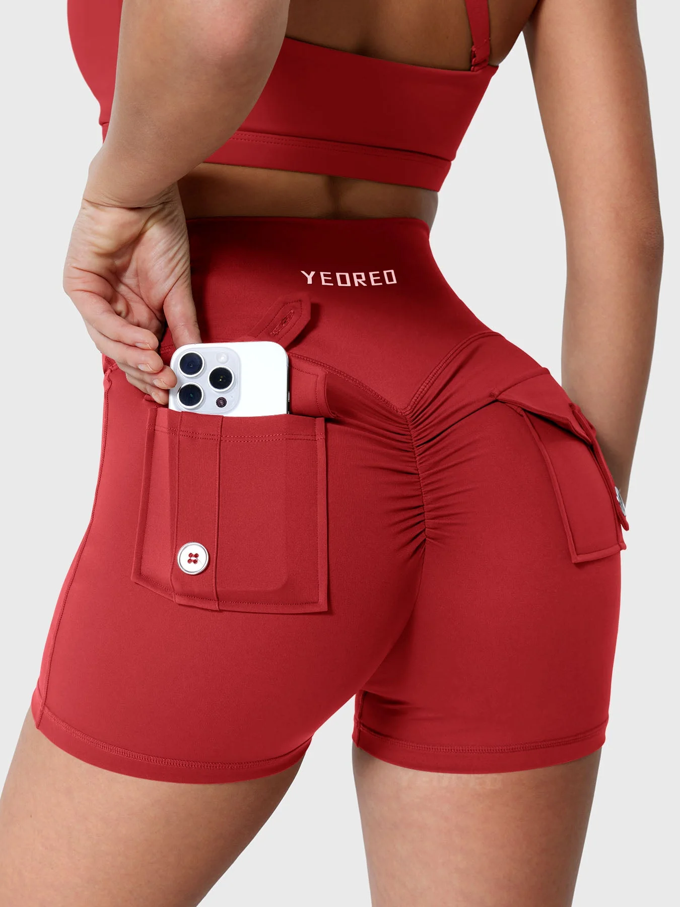 Yeoreo Charm CoreFlex™ V-Waistband 3.6" Shorts - Image 11