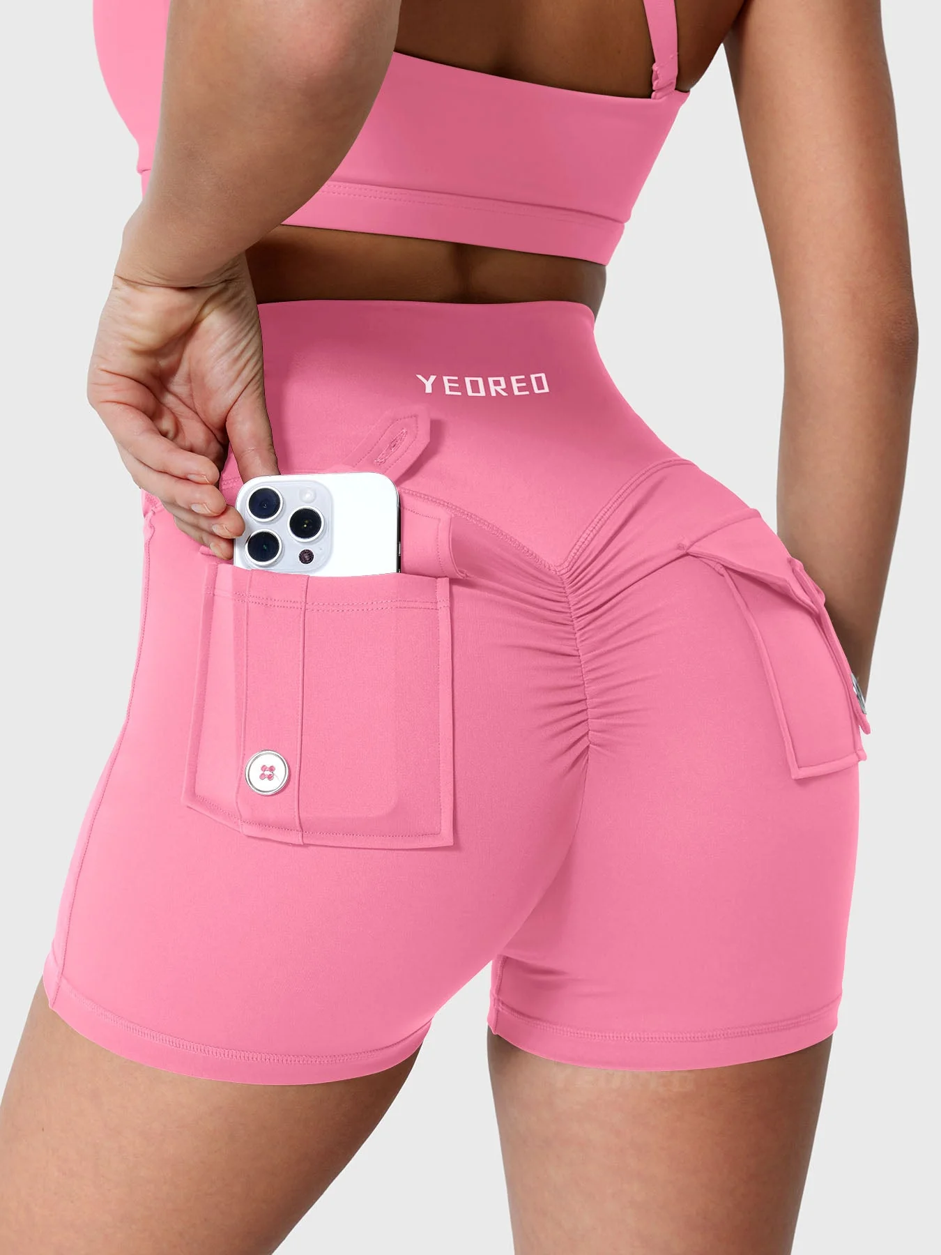 Yeoreo Charm CoreFlex™ V-Waistband 3.6" Shorts - Image 15