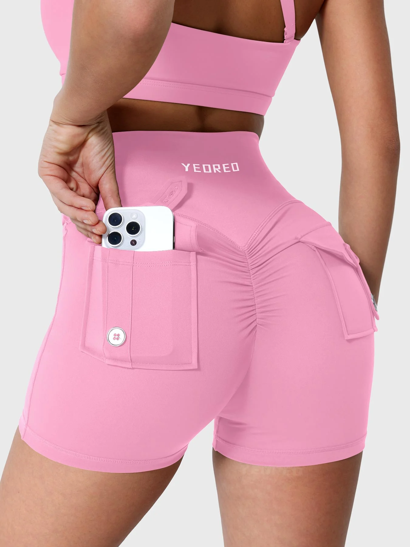 Yeoreo Charm CoreFlex™ V-Waistband 3.6" Shorts - Image 28
