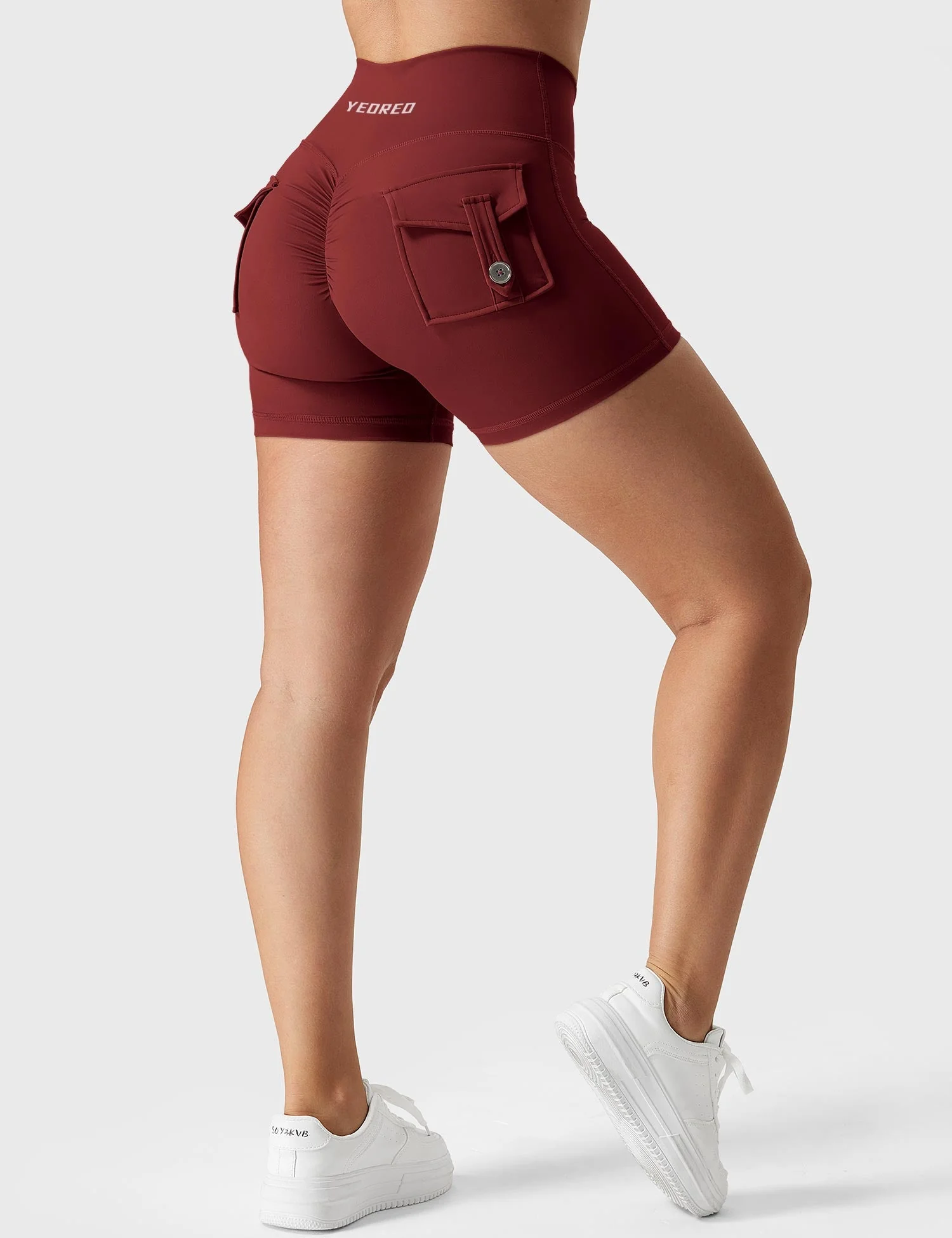 Yeoreo Charm CoreFlex™ V-Waistband 4.5" Shorts - Image 15