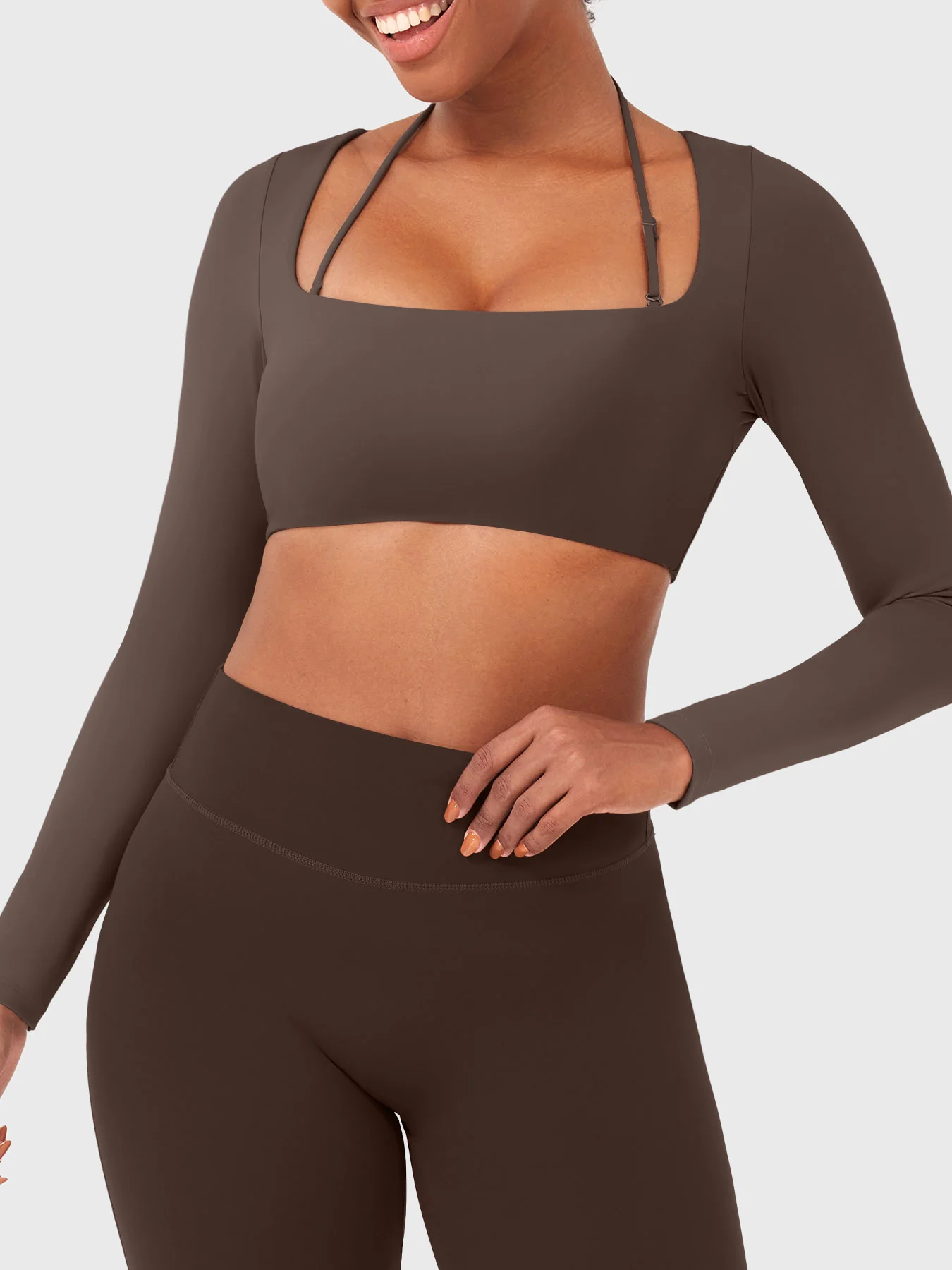 Yeoreo Violie Thin-Strap Long Sleeve Top - Image 21