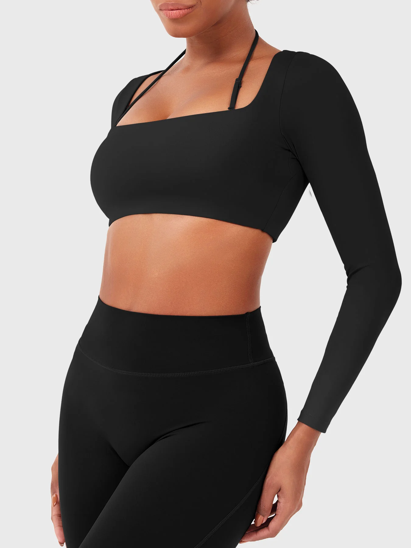 Yeoreo Violie Thin-Strap Long Sleeve Top - Image 7