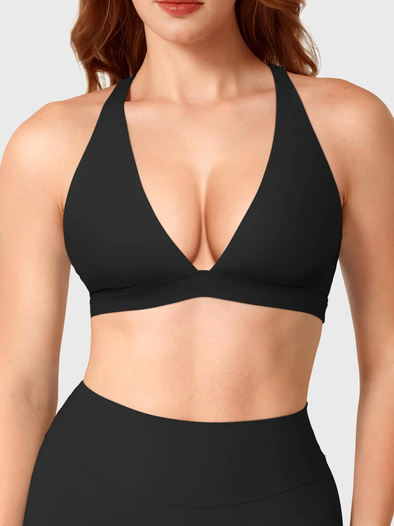 Yeoreo Wafiya Cross Back V-Neck Sports Bra - Image 13