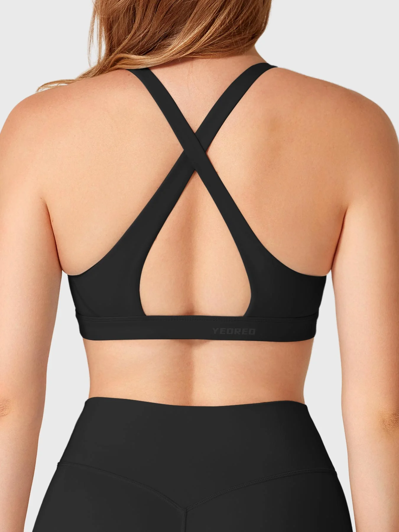 Yeoreo Wafiya Cross Back V-Neck Sports Bra - Image 14