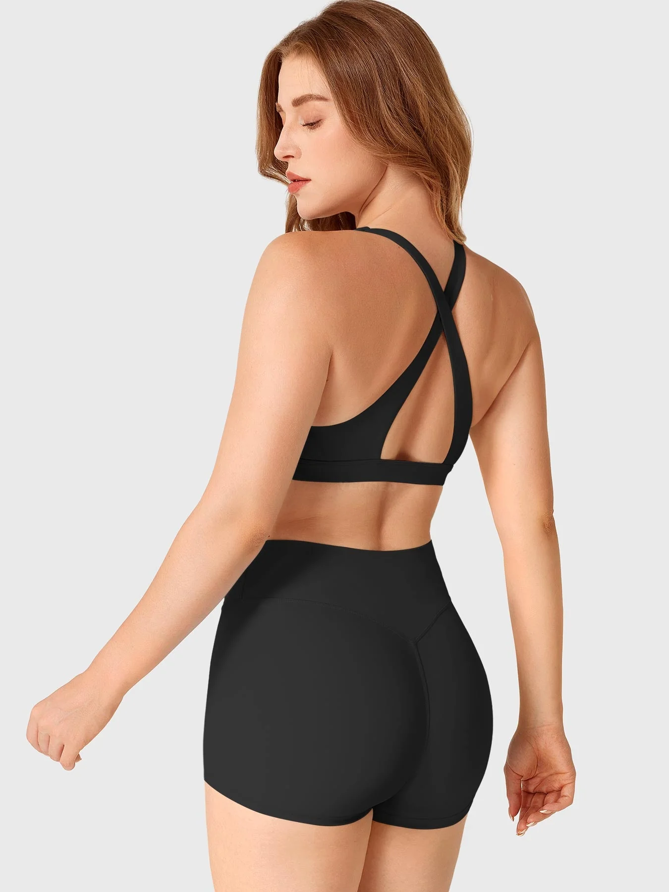 Yeoreo Wafiya Cross Back V-Neck Sports Bra - Image 16