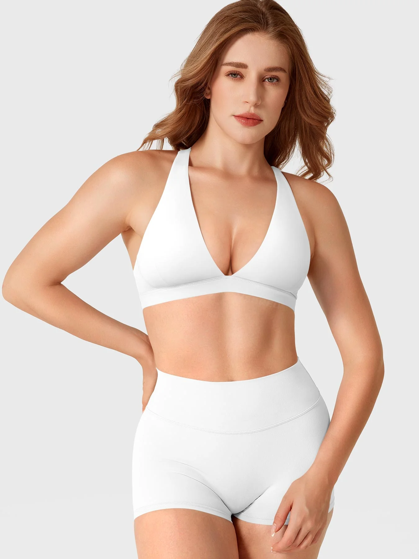 Yeoreo Wafiya Cross Back V-Neck Sports Bra - Image 19