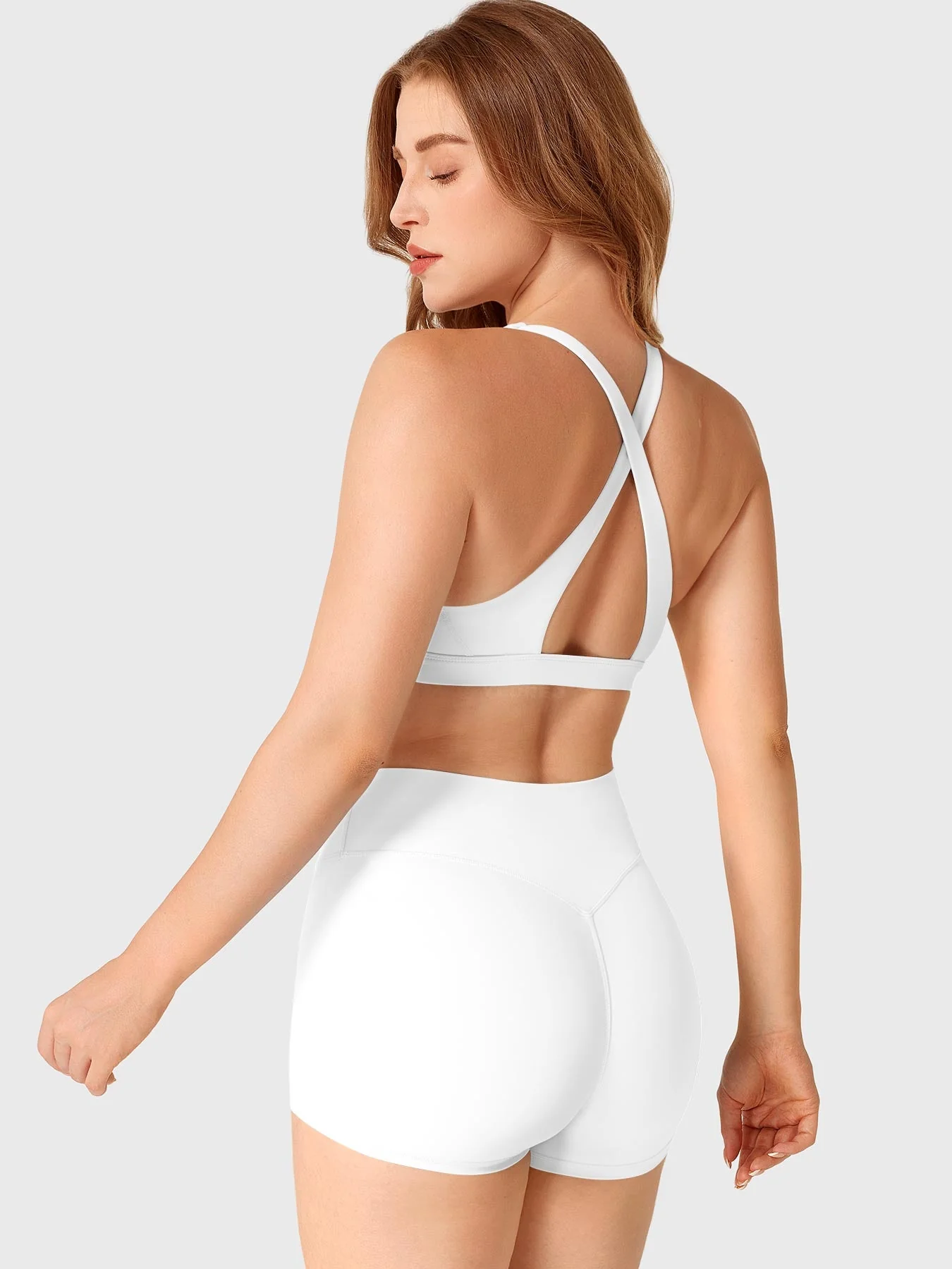 Yeoreo Wafiya Cross Back V-Neck Sports Bra - Image 20