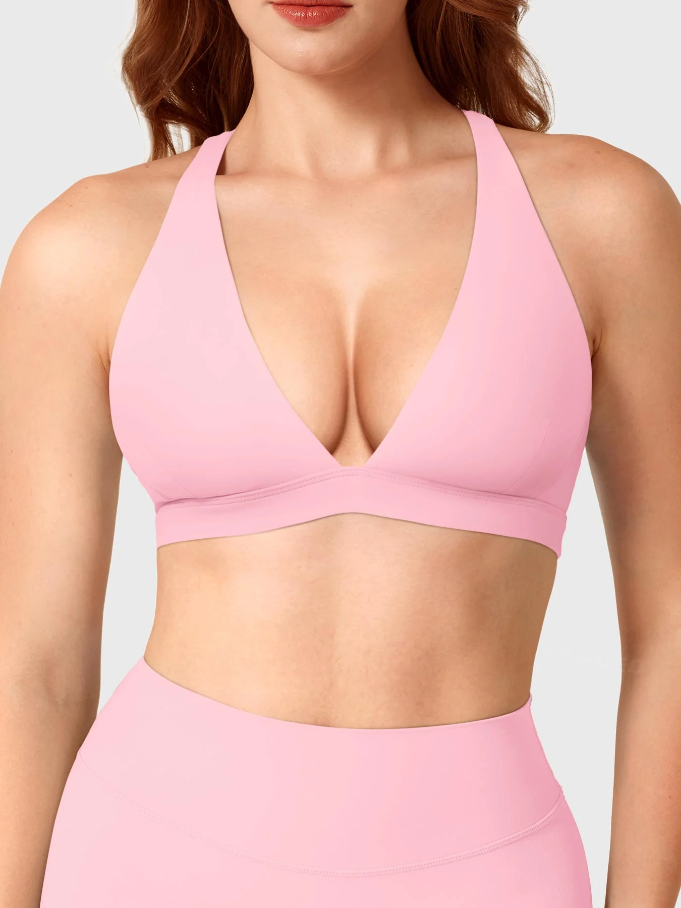 Yeoreo Wafiya Cross Back V-Neck Sports Bra - Image 5