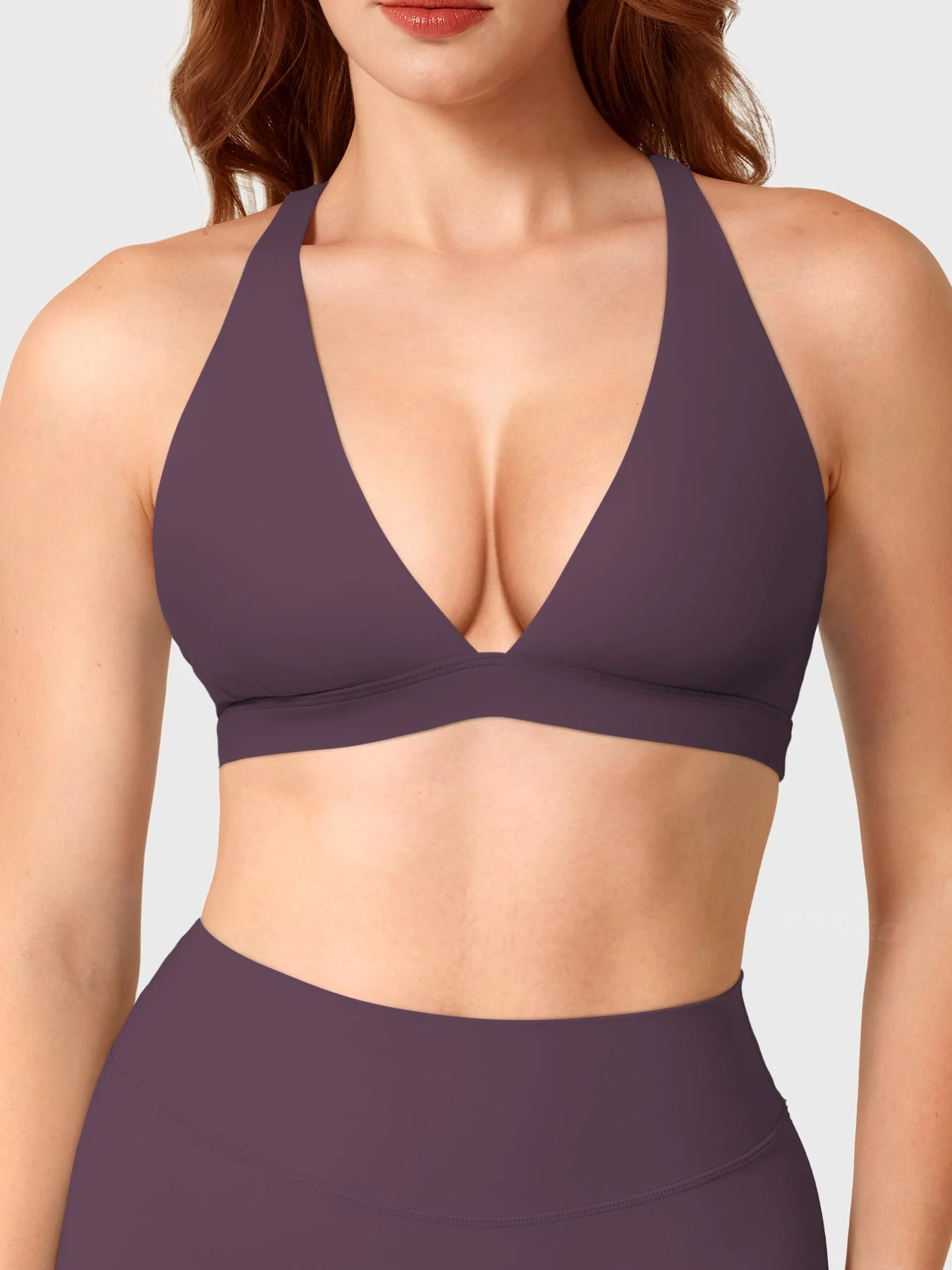 Yeoreo Wafiya Cross Back V-Neck Sports Bra - Image 9