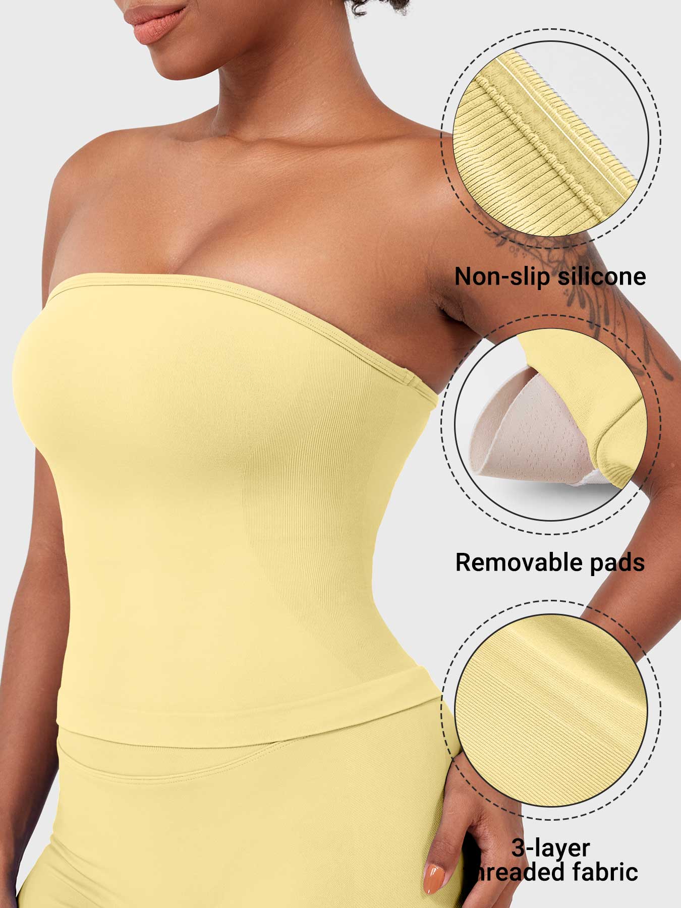 Yeoreo Zannie Seamless Tube Top - Image 23